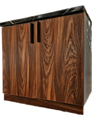 کابینت پرتابل سینک پی وی سی ضد آب با سینک تک لگن استیل
